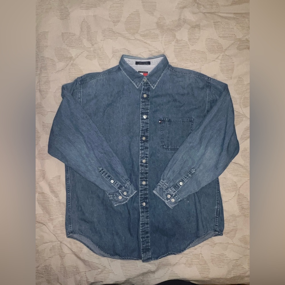 Vintage Tommy Jeans Jean Shirt